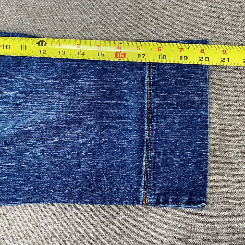 Gloria Vanderbilt Capri Denim Jeans Women's 12 Mid Rise Blue Casual Pants - Picture 11 of 14